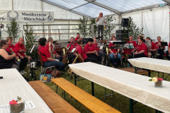Eröffnung Weiherkirmes 2023 mit dem Blasorchester Oberstein- Weierbach